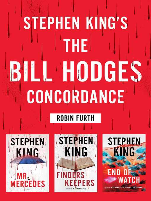 Title details for The Bill Hodges Concordance by Robin Furth - Wait list